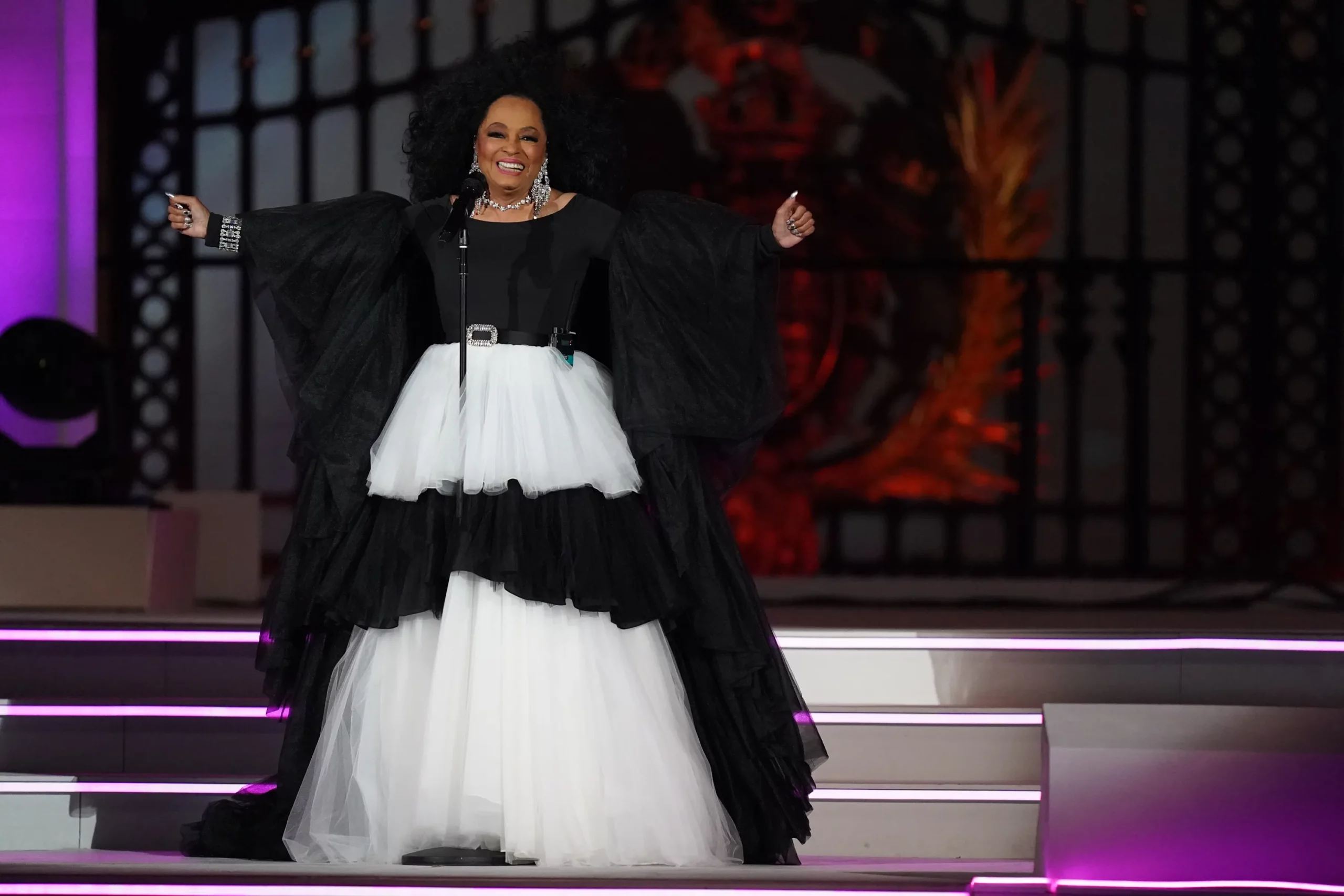 Diana Ross performance at Platinum Jubilee concert