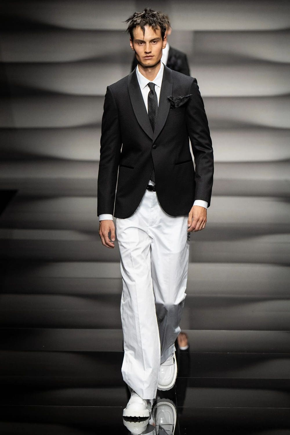 Emporio Armani Herren Frühling Sommer 2023 Runway Magazin