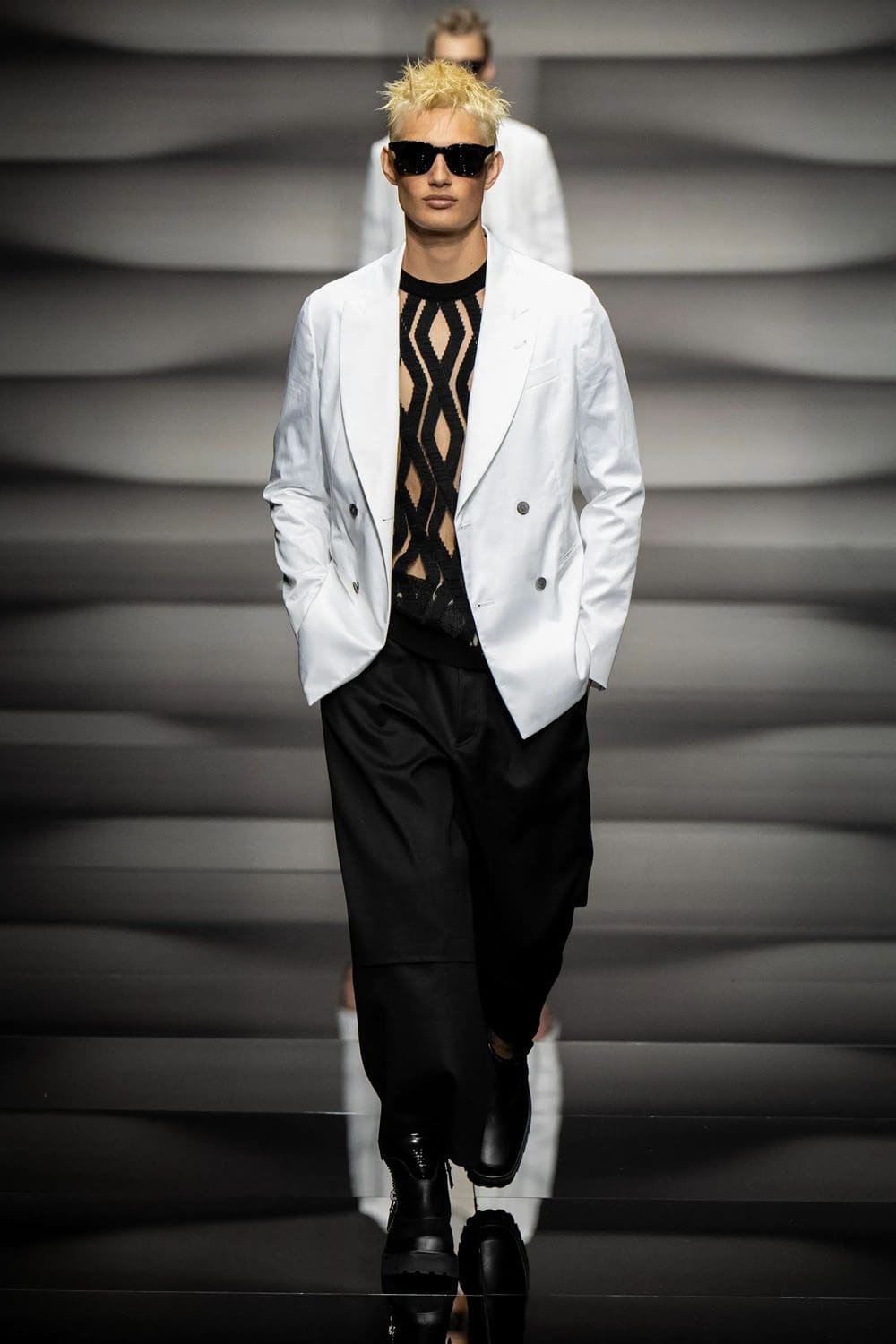 Emporio Armani Herren Frühling Sommer 2023 Runway Magazin