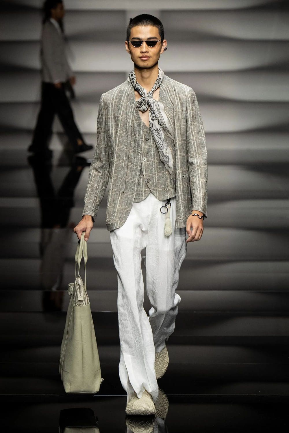 Emporio Armani Herren Frühling Sommer 2023 Runway Magazin