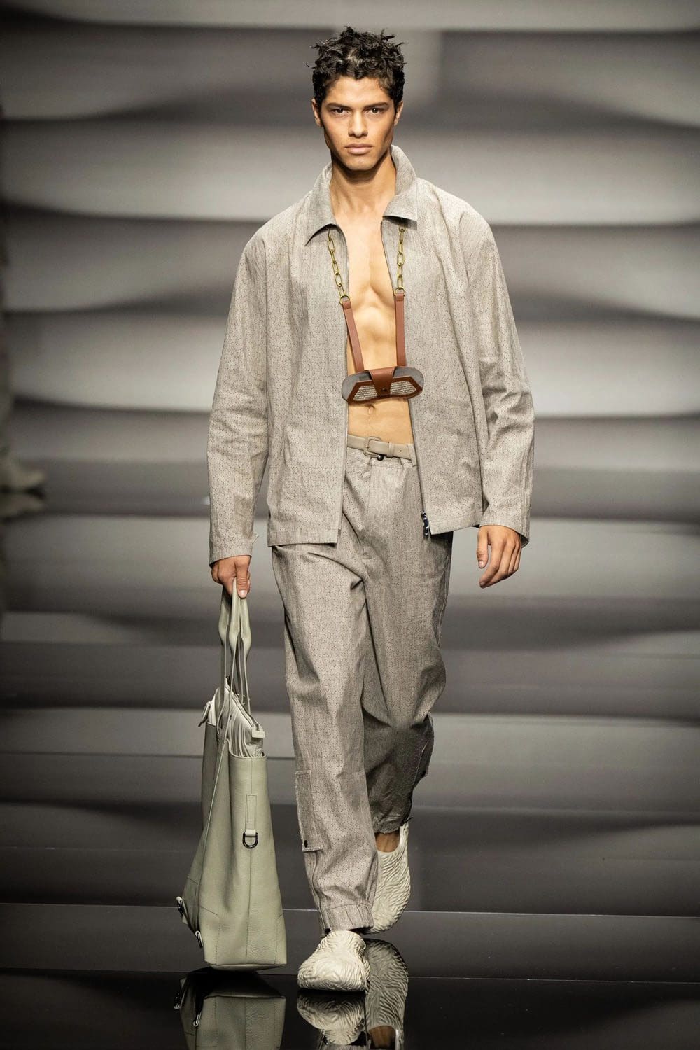 Emporio Armani Herren Frühling Sommer 2023 Runway Magazin