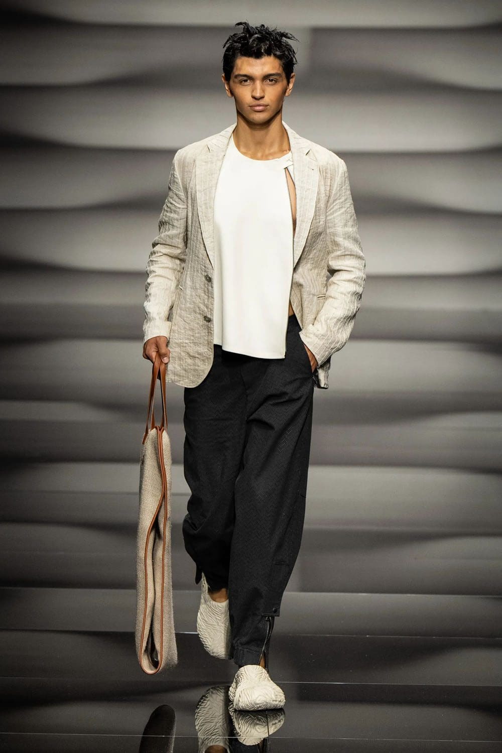 Emporio Armani Herren Frühling Sommer 2023 Runway Magazin