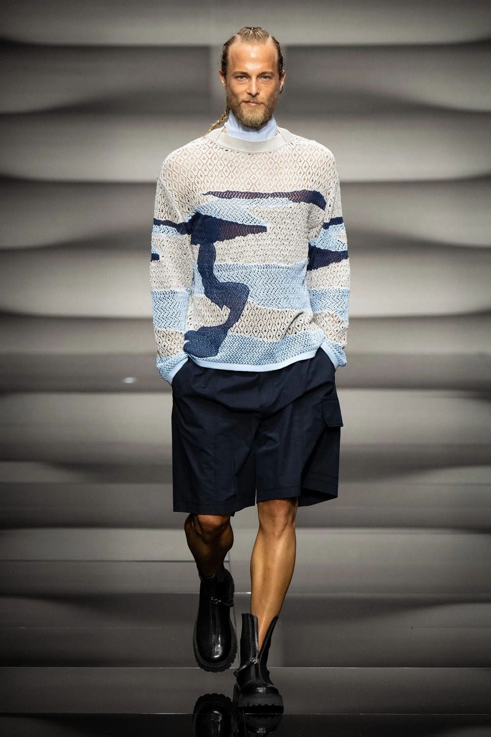 Emporio Armani Herren Frühling Sommer 2023 Runway Magazin