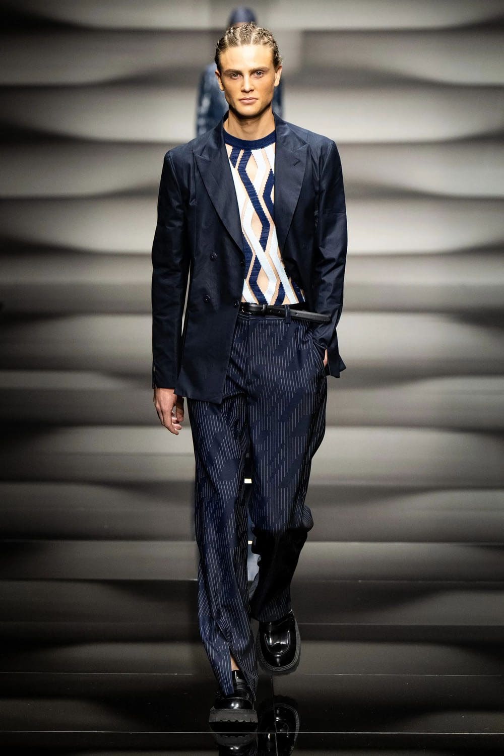 Emporio Armani Herren Frühling Sommer 2023 Runway Magazin