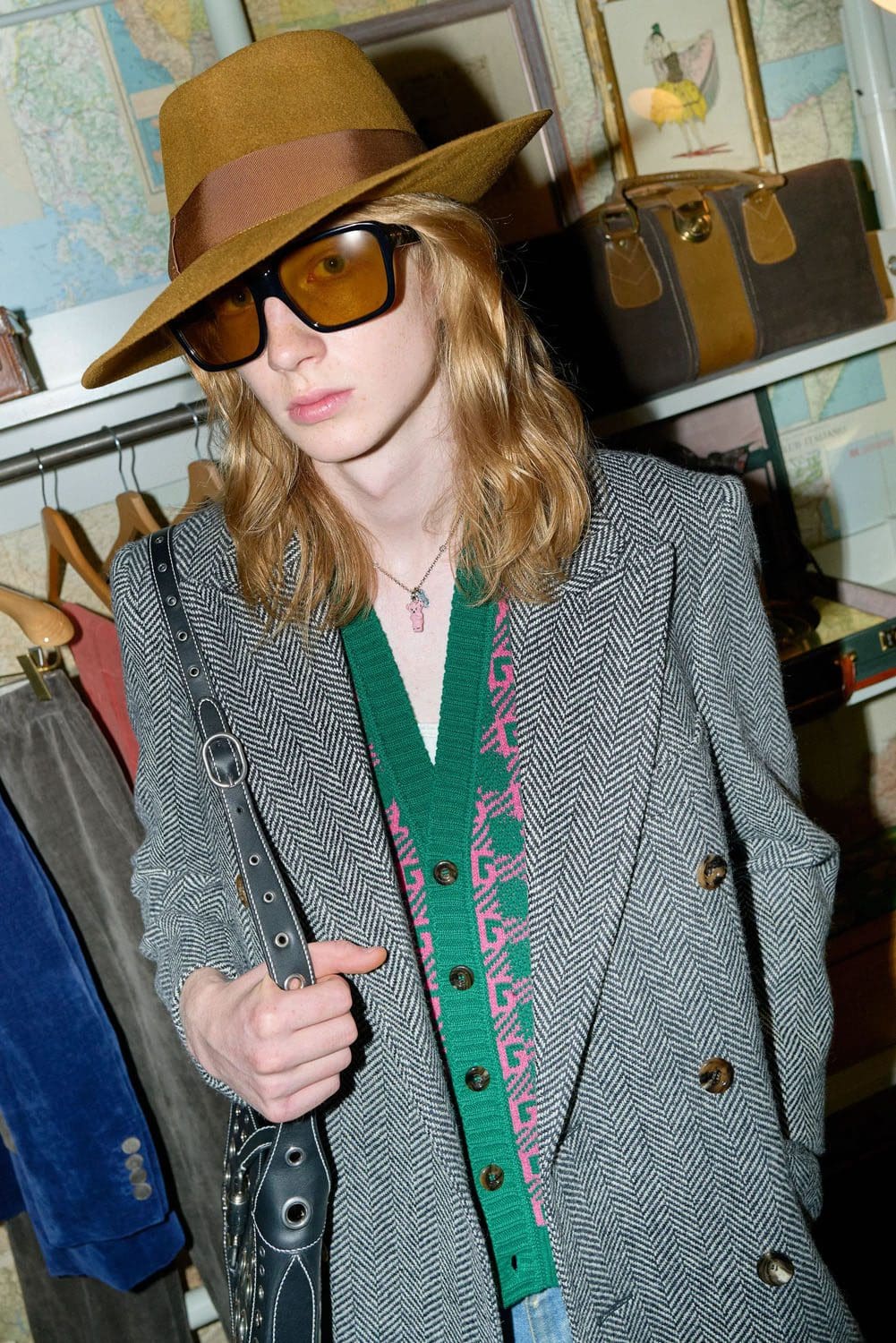 Gucci 哈哈哈合作 Runway 杂志