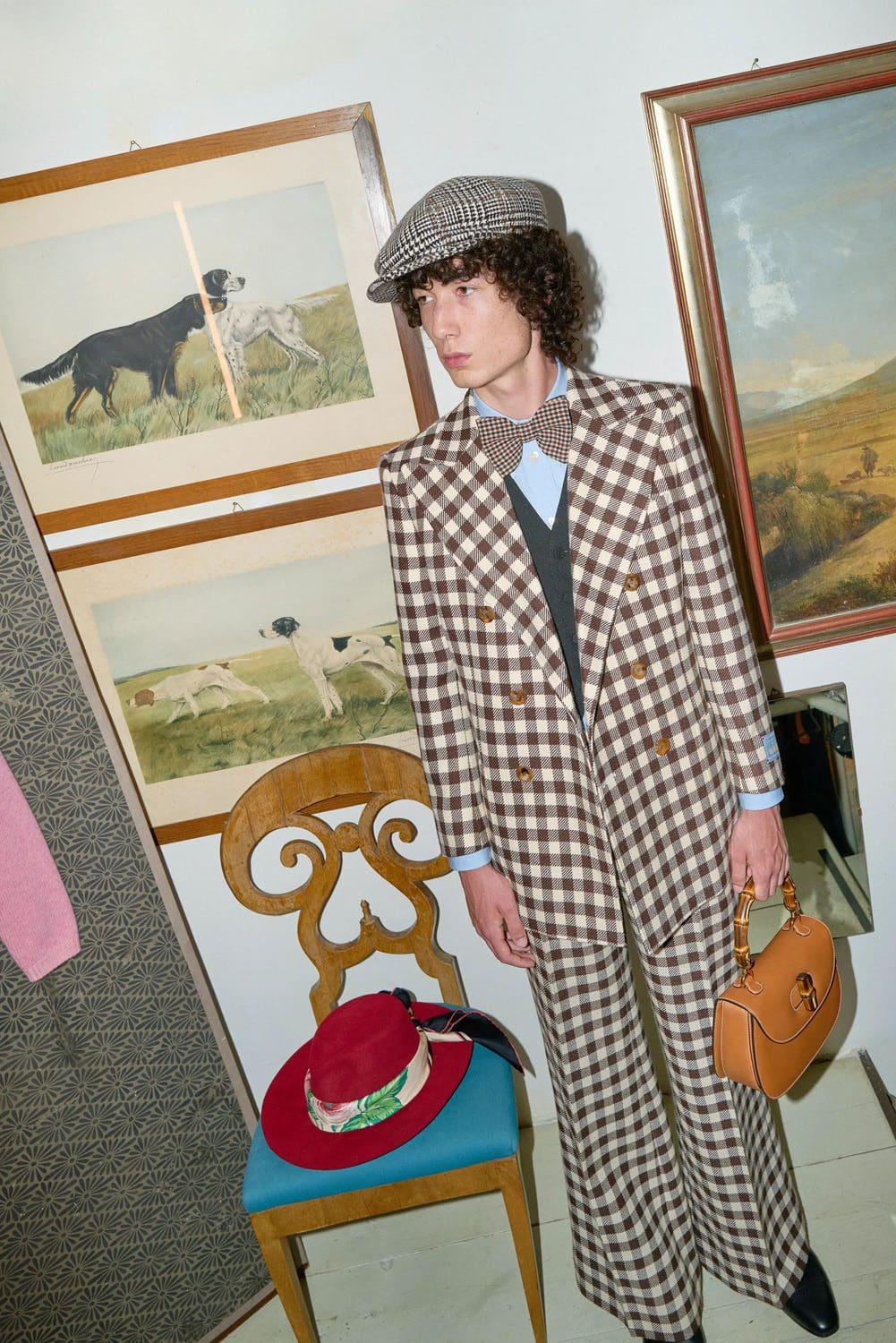 Gucci 哈哈哈合作 Runway 杂志