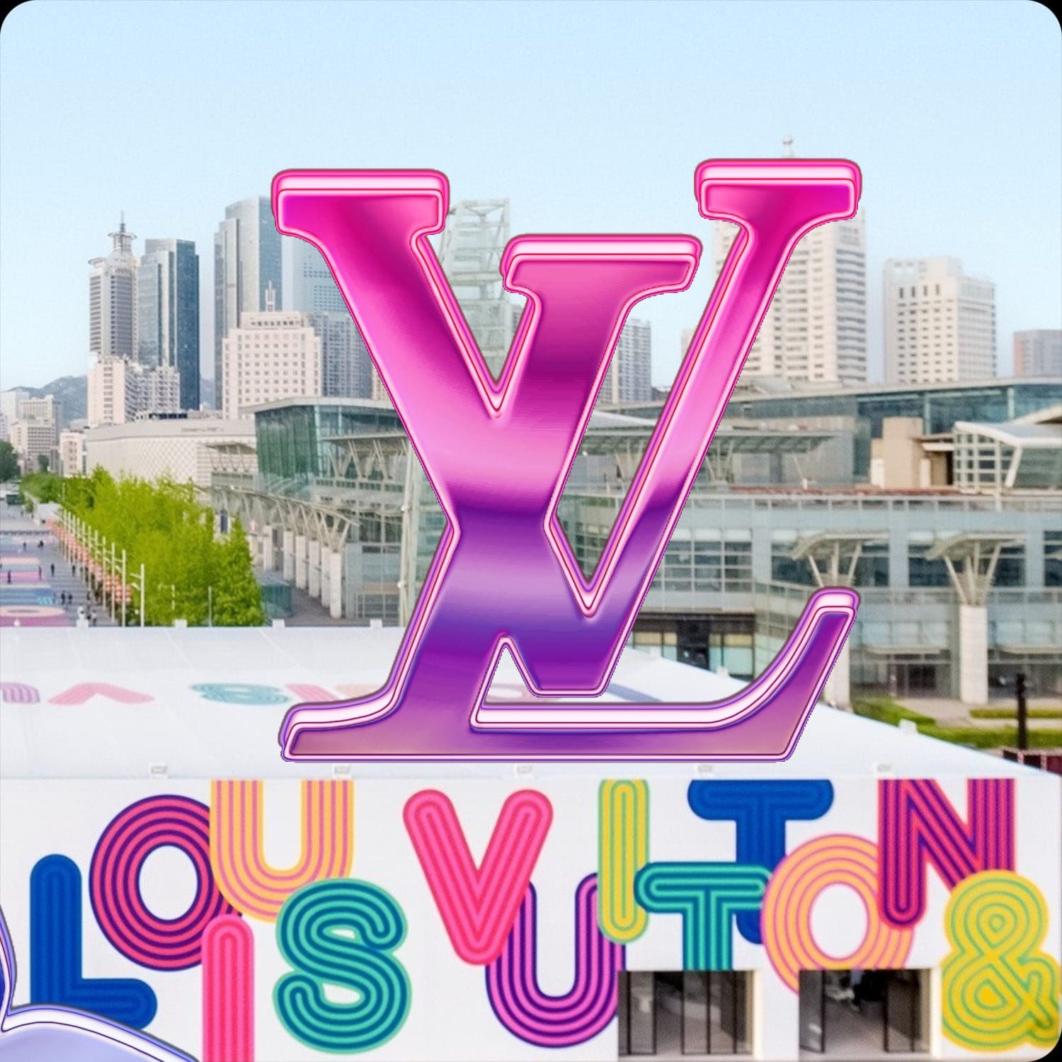 Exposición Louis Vuitton 160 en Qingdao China Runway Revistas