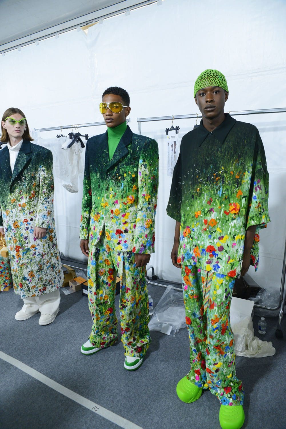 Louis Vuitton Spring Summer 2023 Men Backstage Runway Magazine