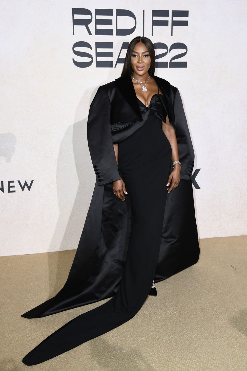 Naomi Campbell in Schiaparelli at amfAR Gala Cannes 2022 Runway Magazine