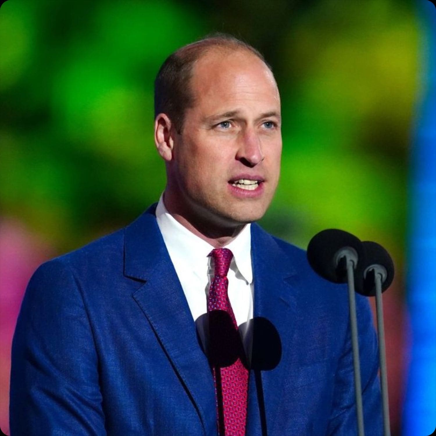 Prince William Duke of Cambridge at Platinum Jubilee party