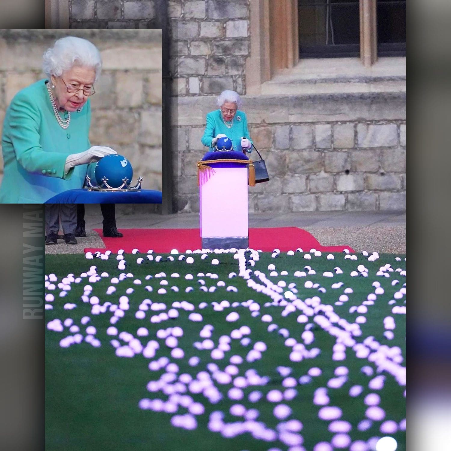 Rainha lança o Beacon - 70º Jubileu de Platina Rainha Elizabeth II por RUNWAY MAGAZINE