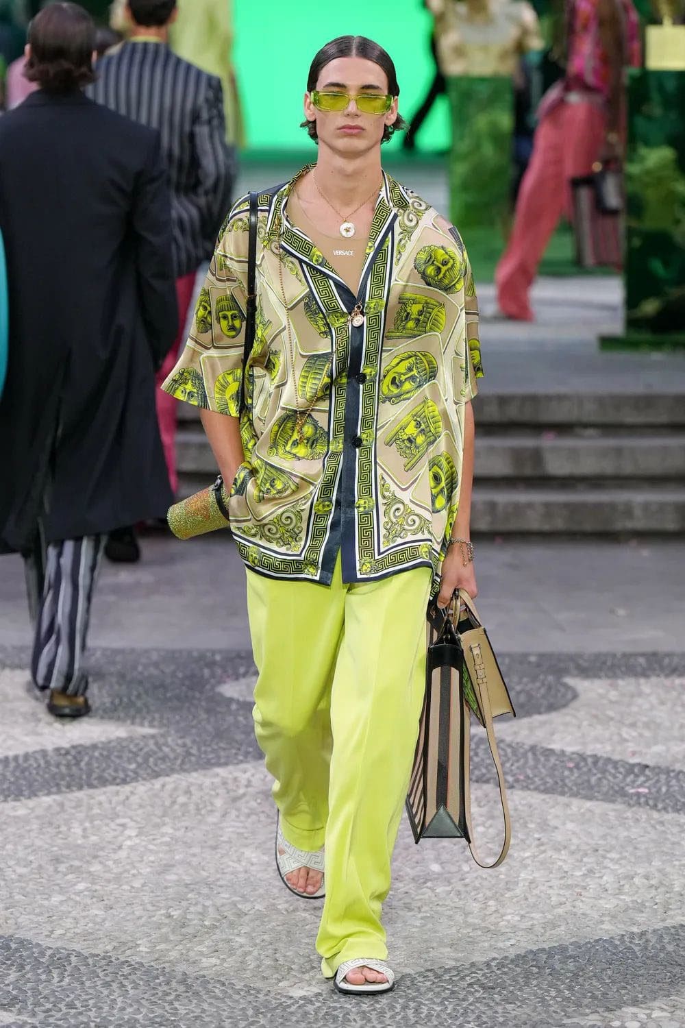 Versace Herren Frühling Sommer 2023 Runway Magazin