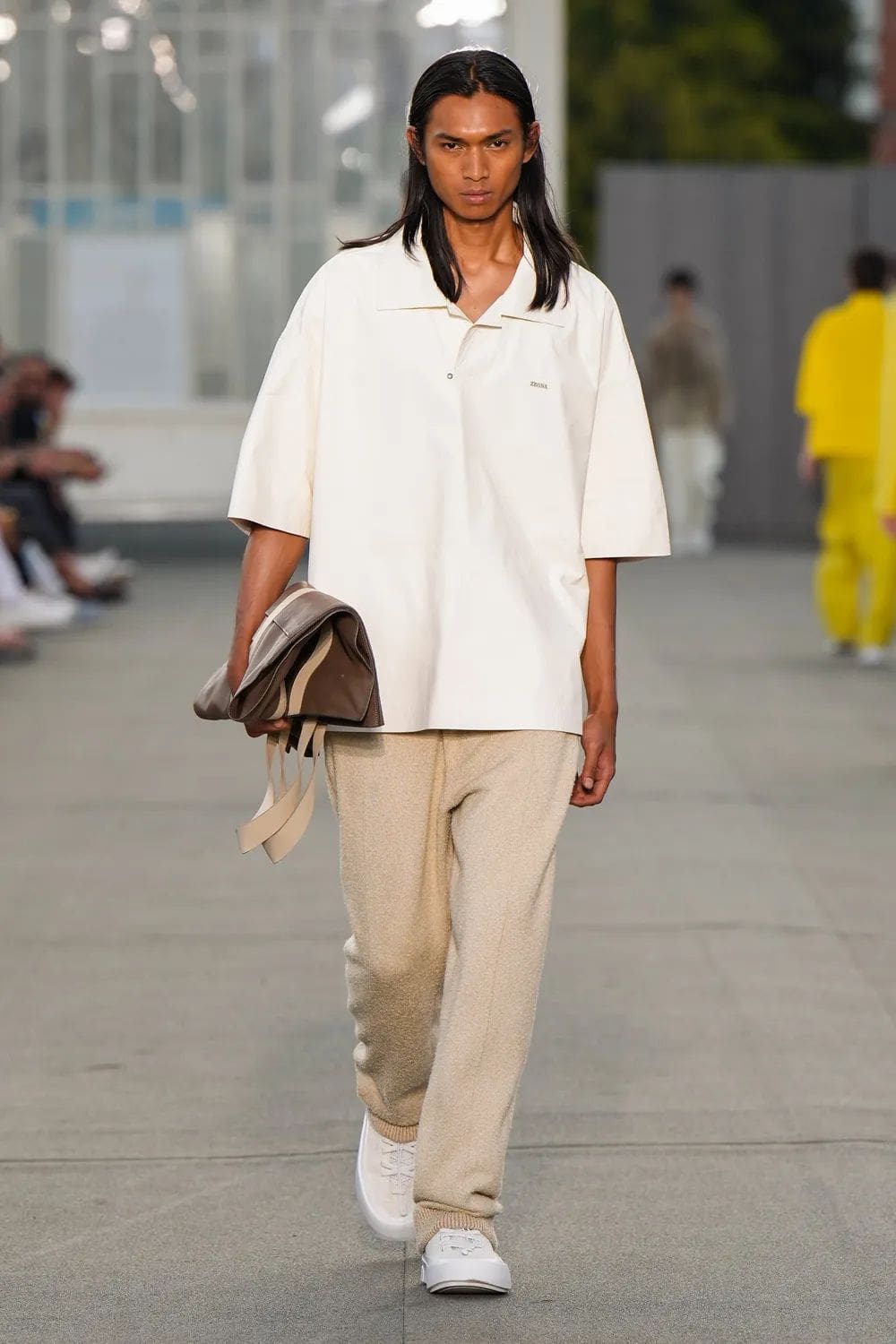 Zegna Homens Primavera Verão 2023 Runway revista