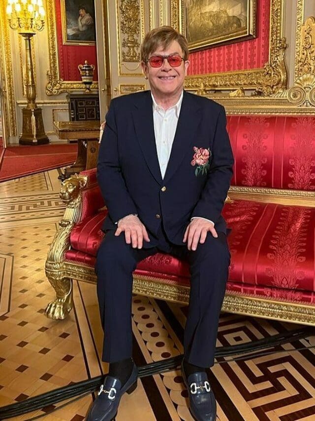 Elton John performance at Platinum Jubilee Party