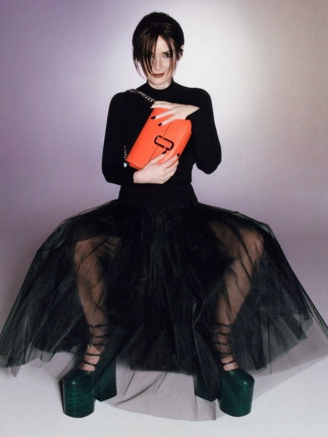 Winona Ryder for Marc Jacobs bags Runway Magazine