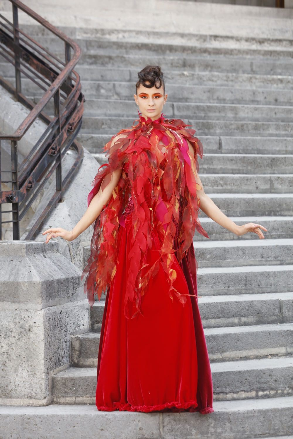 Franck Sorbier Alta Costura Outono Inverno 2022-2023 Runway revista