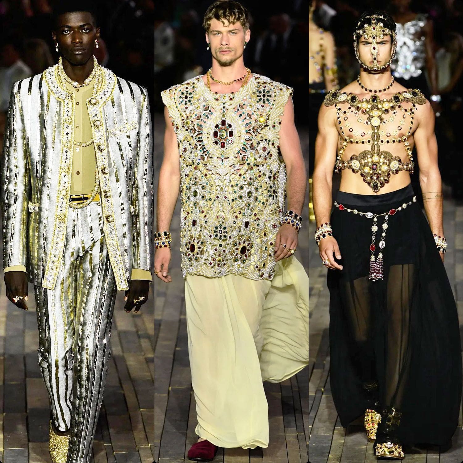 Dolce Gabbana Alta Sartoria Syracuse 2022 by RUNWAY MAGAZINE