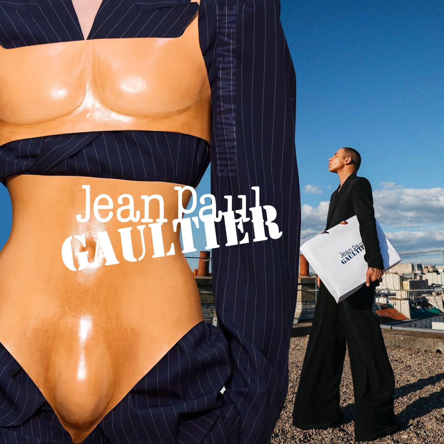 Jean Paul Gaultier by Olivier Rousteing - Couture Fall 2022 Runway Magazine