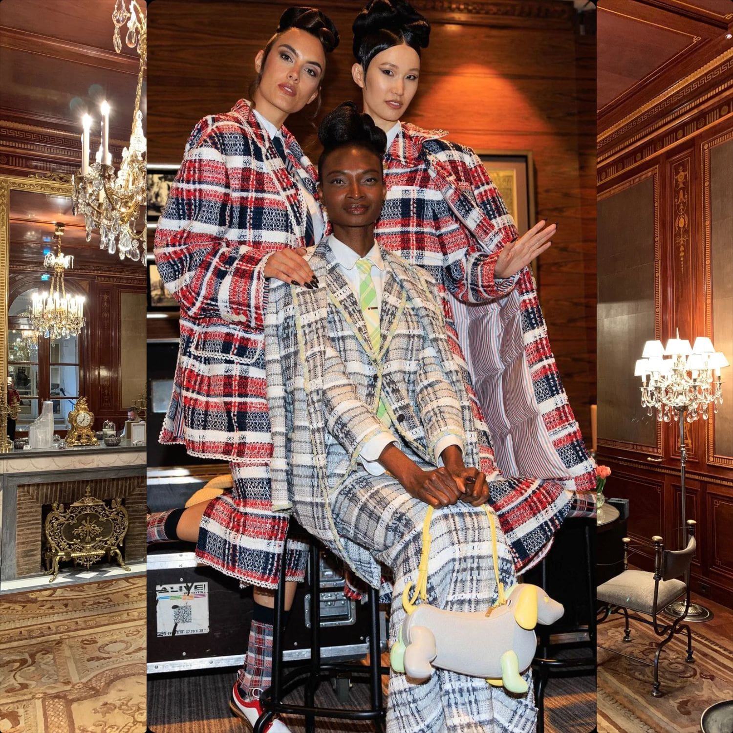 Debra Shaw for Thom Browne Resort 2023 Runway Magazine