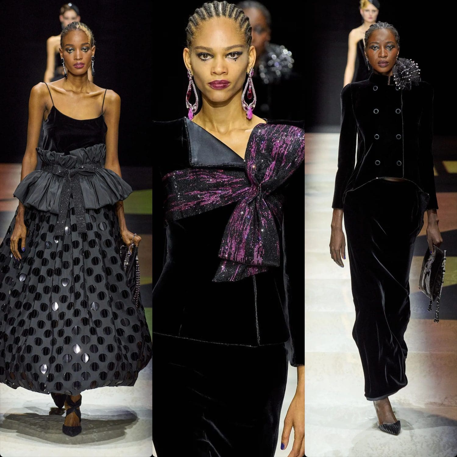 Giorgio Armani Privé outono inverno 2022-2023 Runway revista