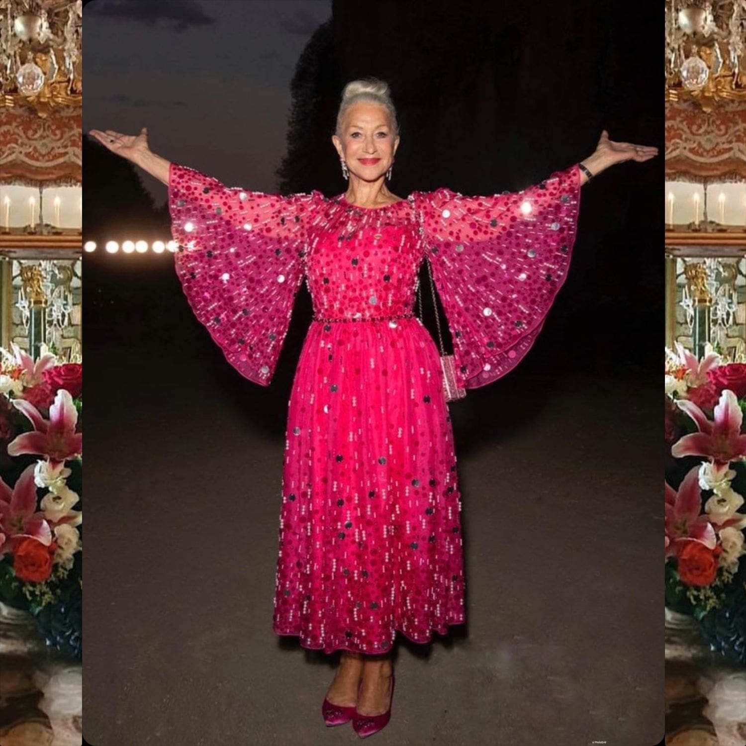 Helen Mirren at Dolce Gabbana Siracusa 2022 Runway Magazine