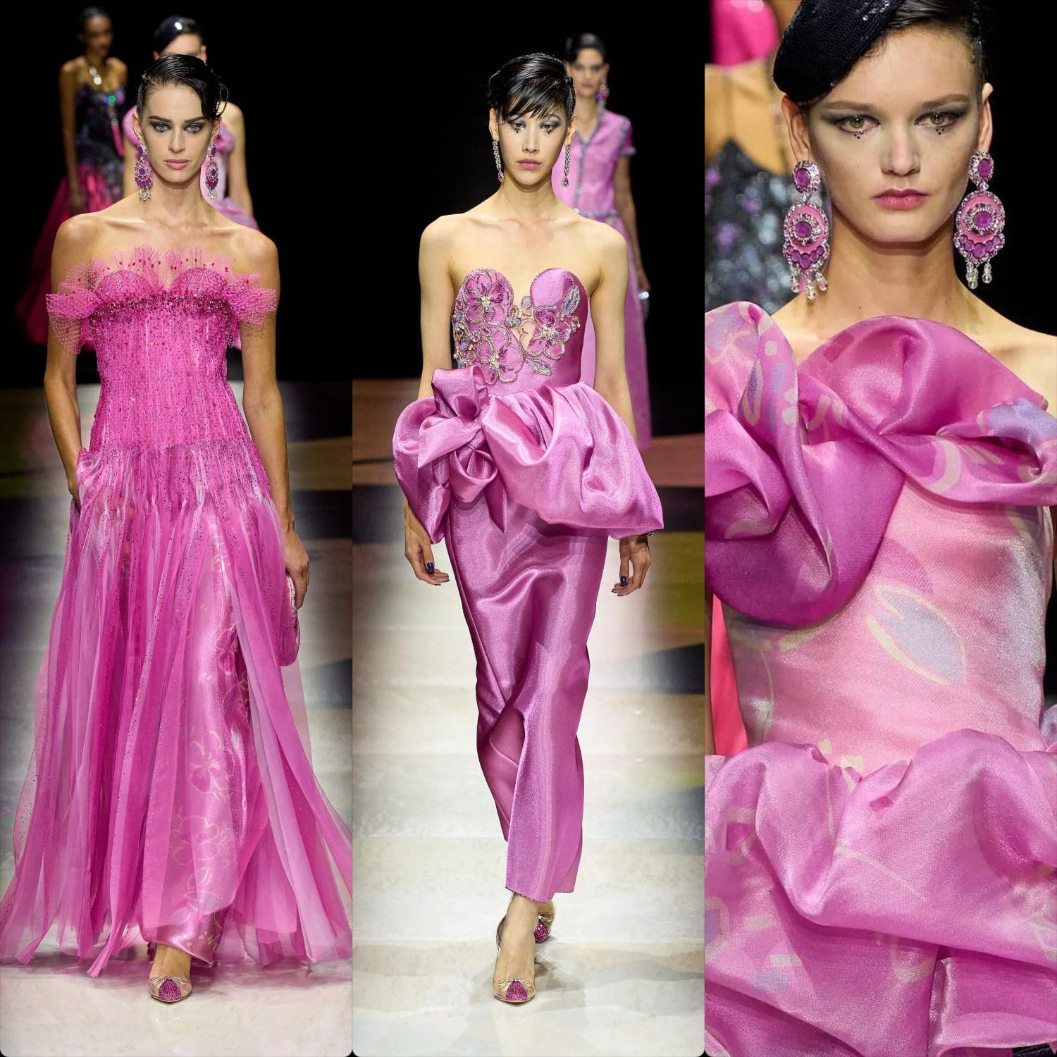Giorgio Armani Privé outono inverno 2022-2023 Runway revista