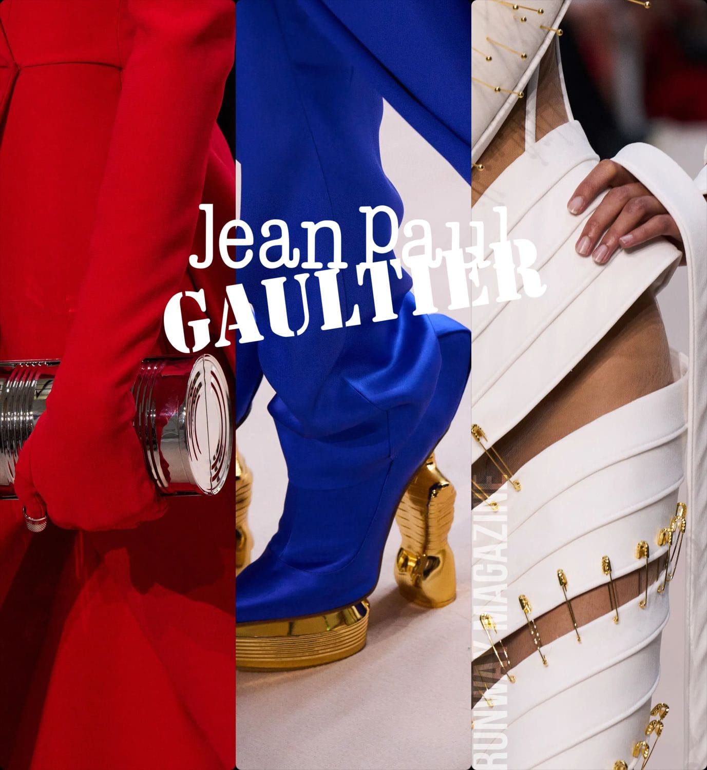 Jean Paul Gaultier by Olivier Rousteing - Couture Fall 2022 Runway Magazine