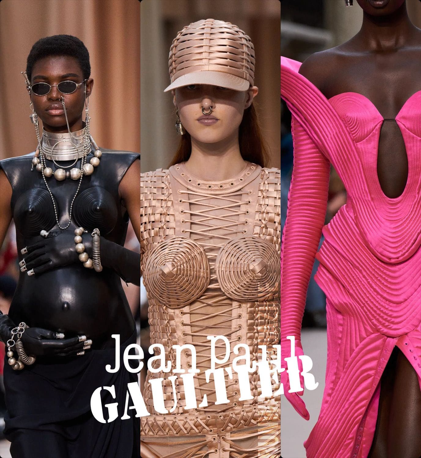 Jean Paul Gaultier by Olivier Rousteing - Couture Fall 2022 Runway Magazine