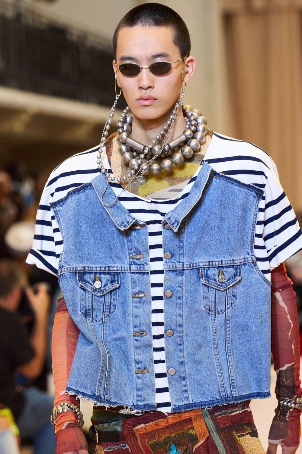 Jean Paul Gaultier by Olivier Rousteing Fall Winter 2022-2023 Runway Magazine