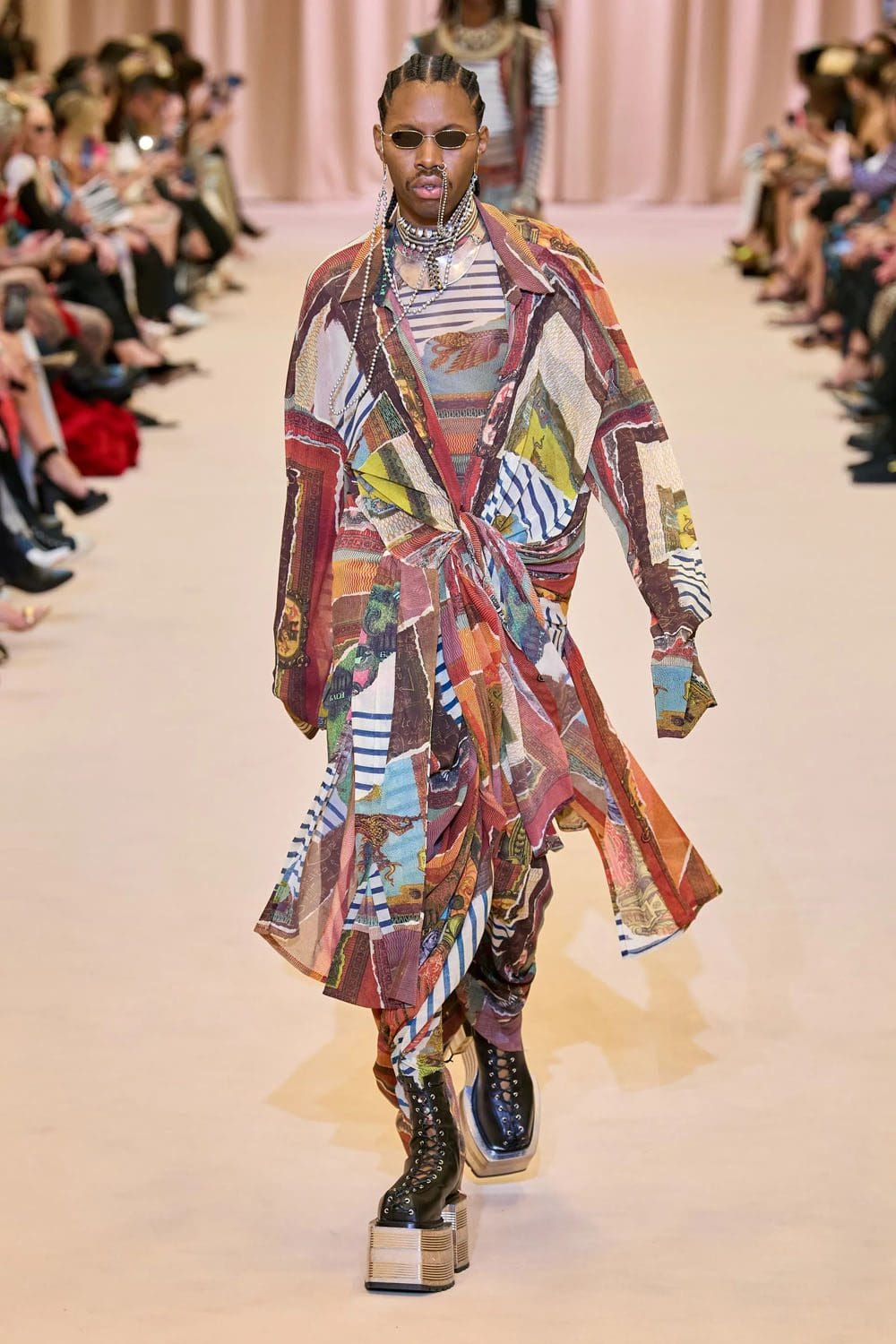 Jean Paul Gaultier by Olivier Rousteing Fall Winter 2022-2023 Runway Magazine