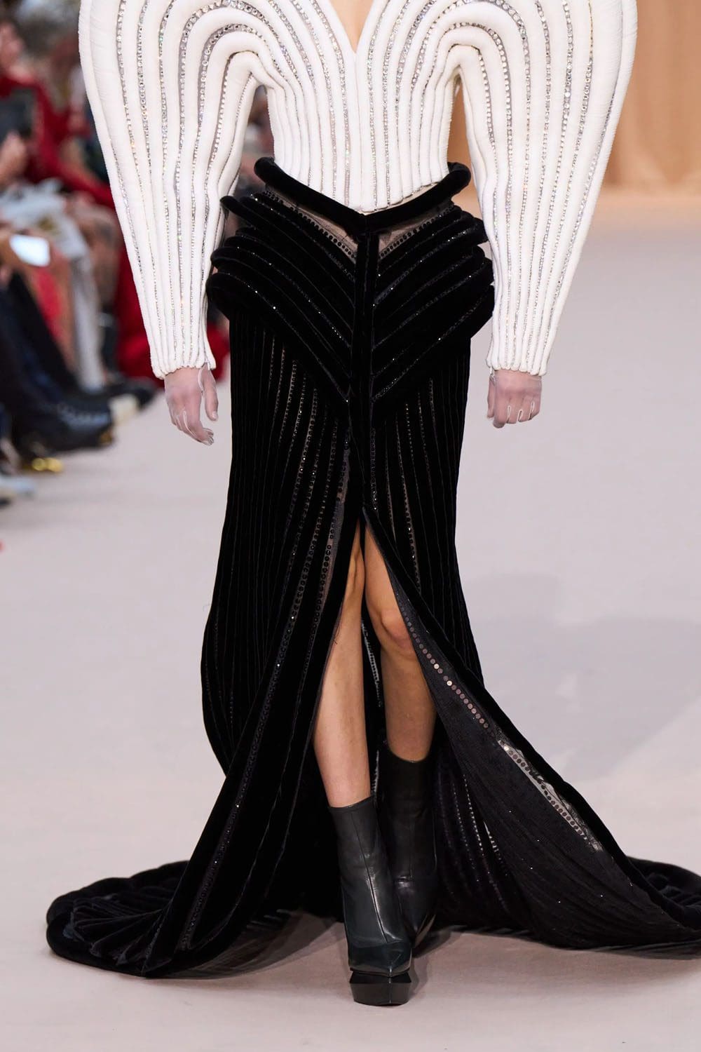 Jean Paul Gaultier by Olivier Rousteing Fall Winter 2022-2023 Runway Magazine