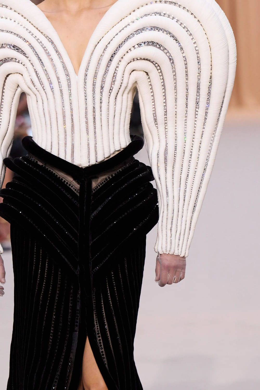 Jean Paul Gaultier by Olivier Rousteing Fall Winter 2022-2023 Runway Magazine