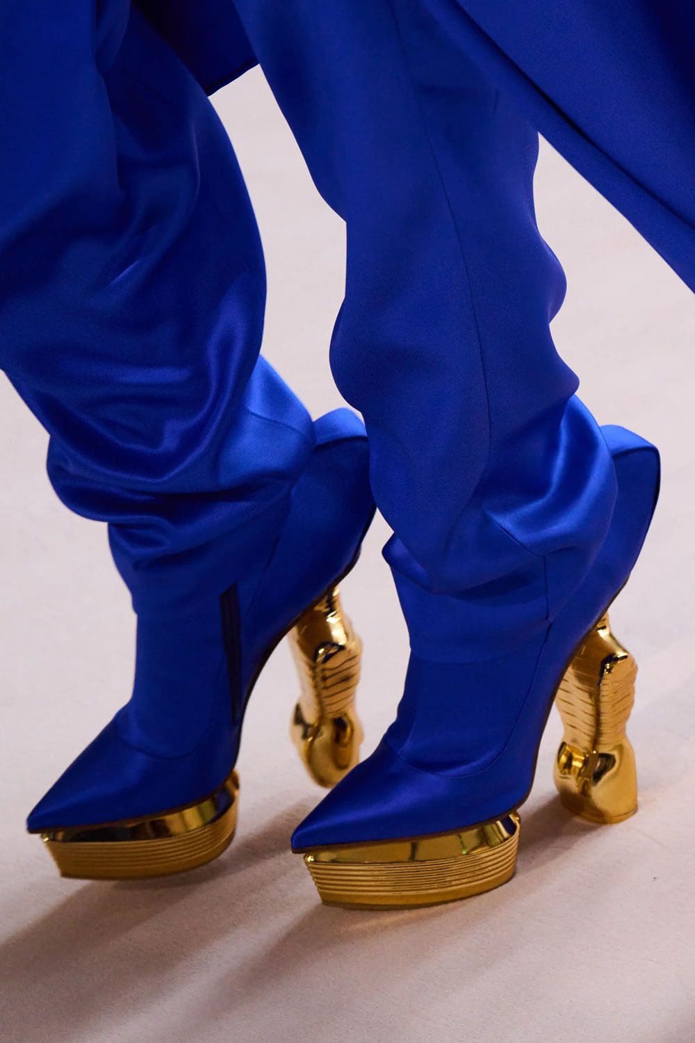 Jean Paul Gaultier by Olivier Rousteing Fall Winter 2022-2023 Runway Magazine