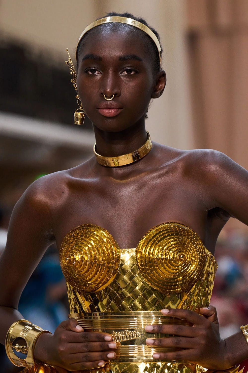 Jean Paul Gaultier by Olivier Rousteing Fall Winter 2022-2023 Runway Magazine