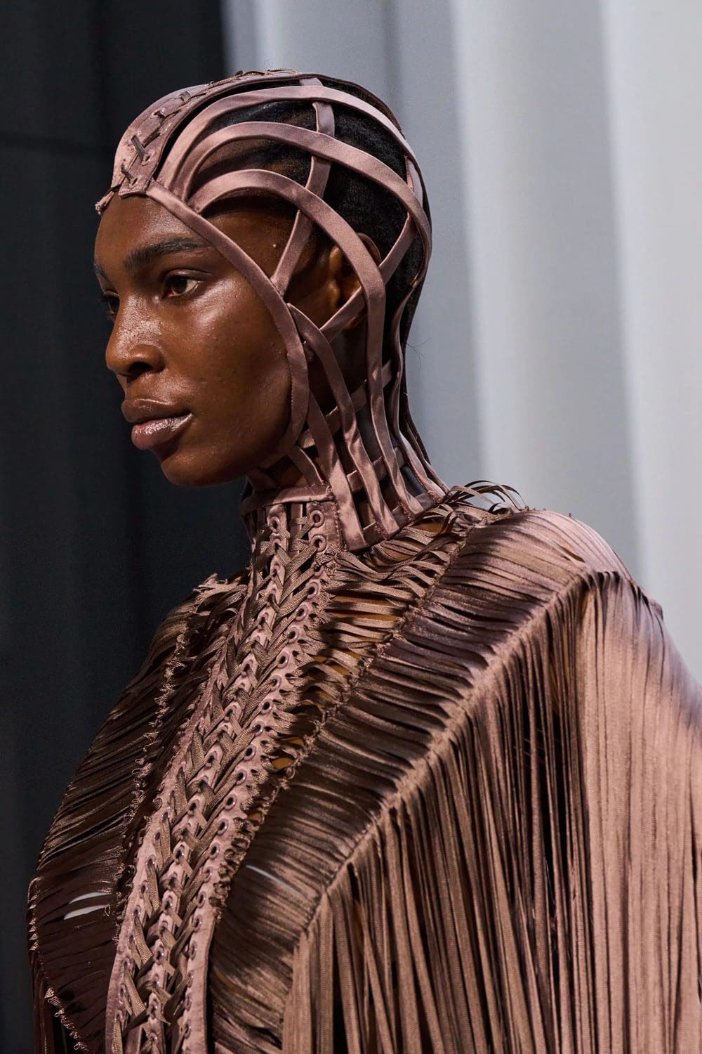 Jean Paul Gaultier by Olivier Rousteing Fall Winter 2022-2023 Runway Magazine