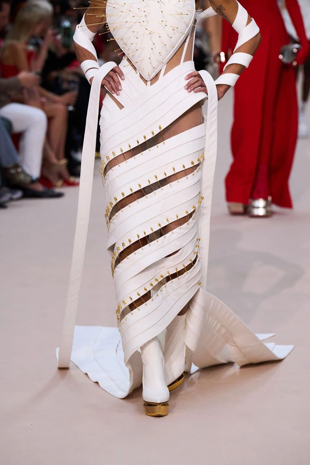 Jean Paul Gaultier by Olivier Rousteing Fall Winter 2022-2023 Runway Magazine