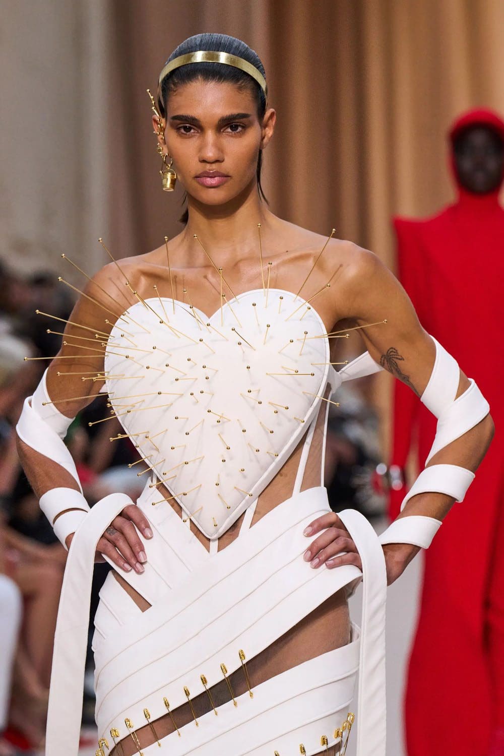 Jean Paul Gaultier by Olivier Rousteing Fall Winter 2022-2023 Runway Magazine