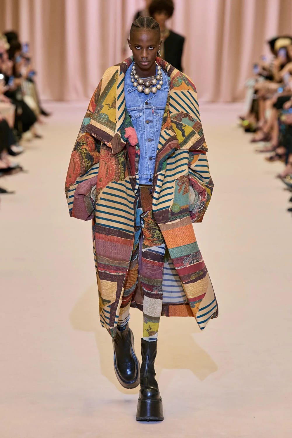 Jean Paul Gaultier by Olivier Rousteing Fall Winter 2022-2023 Runway Magazine