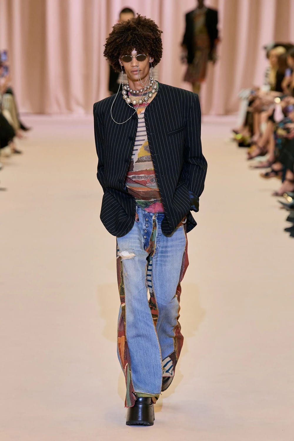 Jean Paul Gaultier by Olivier Rousteing Fall Winter 2022-2023 Runway Magazine