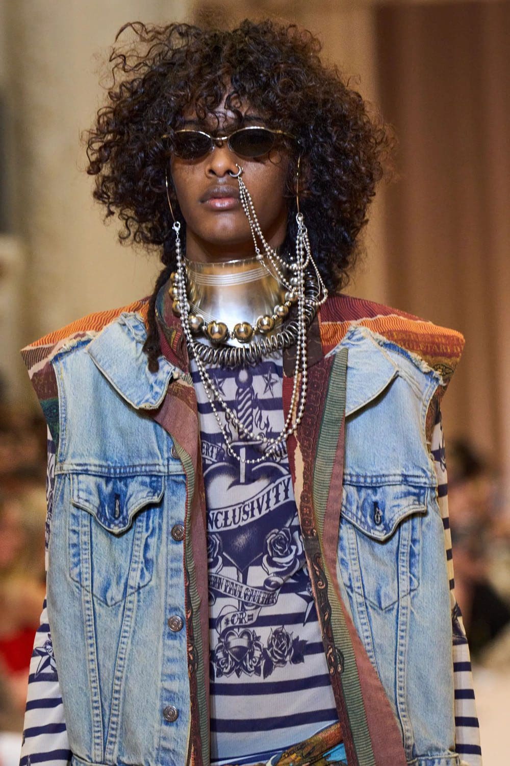 Jean Paul Gaultier by Olivier Rousteing Fall Winter 2022-2023 Runway Magazine