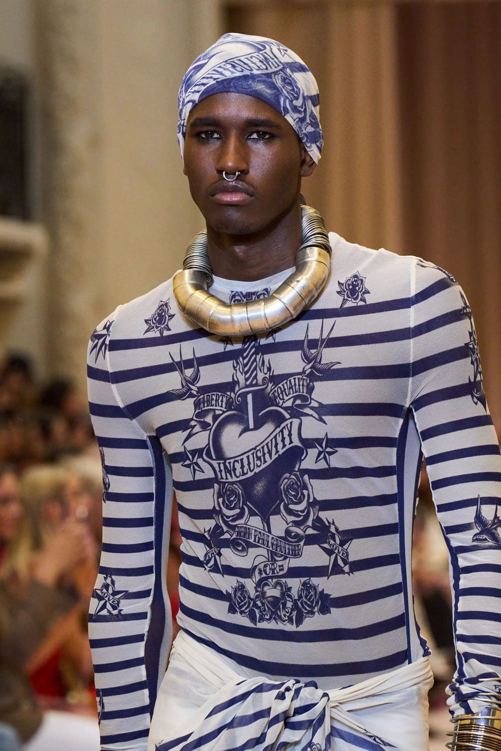Jean Paul Gaultier by Olivier Rousteing Fall Winter 2022-2023 Runway Magazine