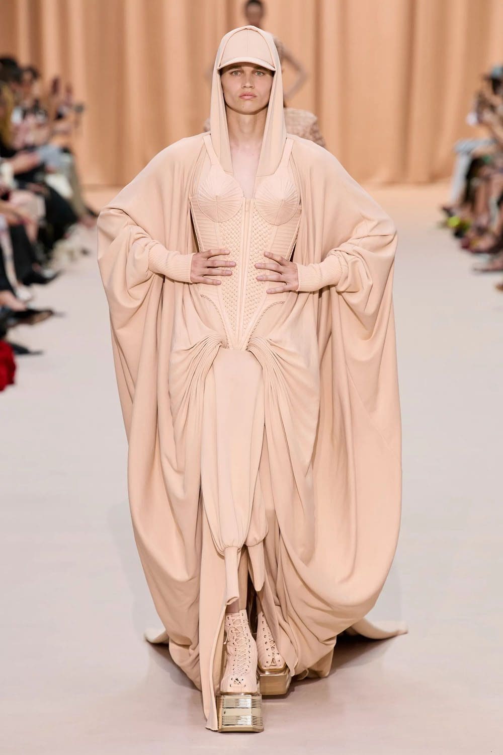 Jean Paul Gaultier by Olivier Rousteing Fall Winter 2022-2023 Runway Magazine