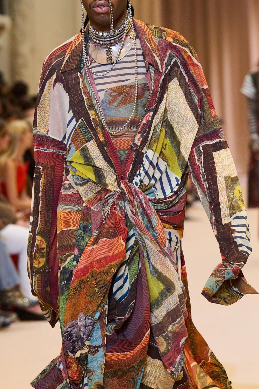 Jean Paul Gaultier by Olivier Rousteing Fall Winter 2022-2023 Runway Magazine