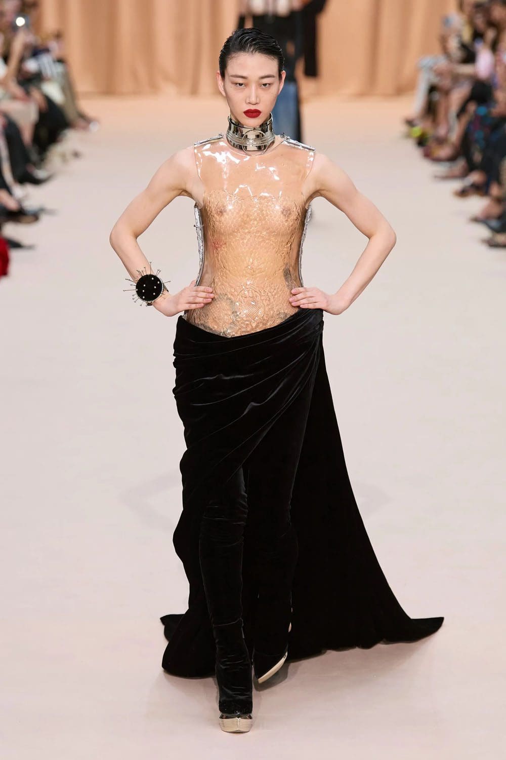 Jean Paul Gaultier by Olivier Rousteing Fall Winter 2022-2023 Runway Magazine