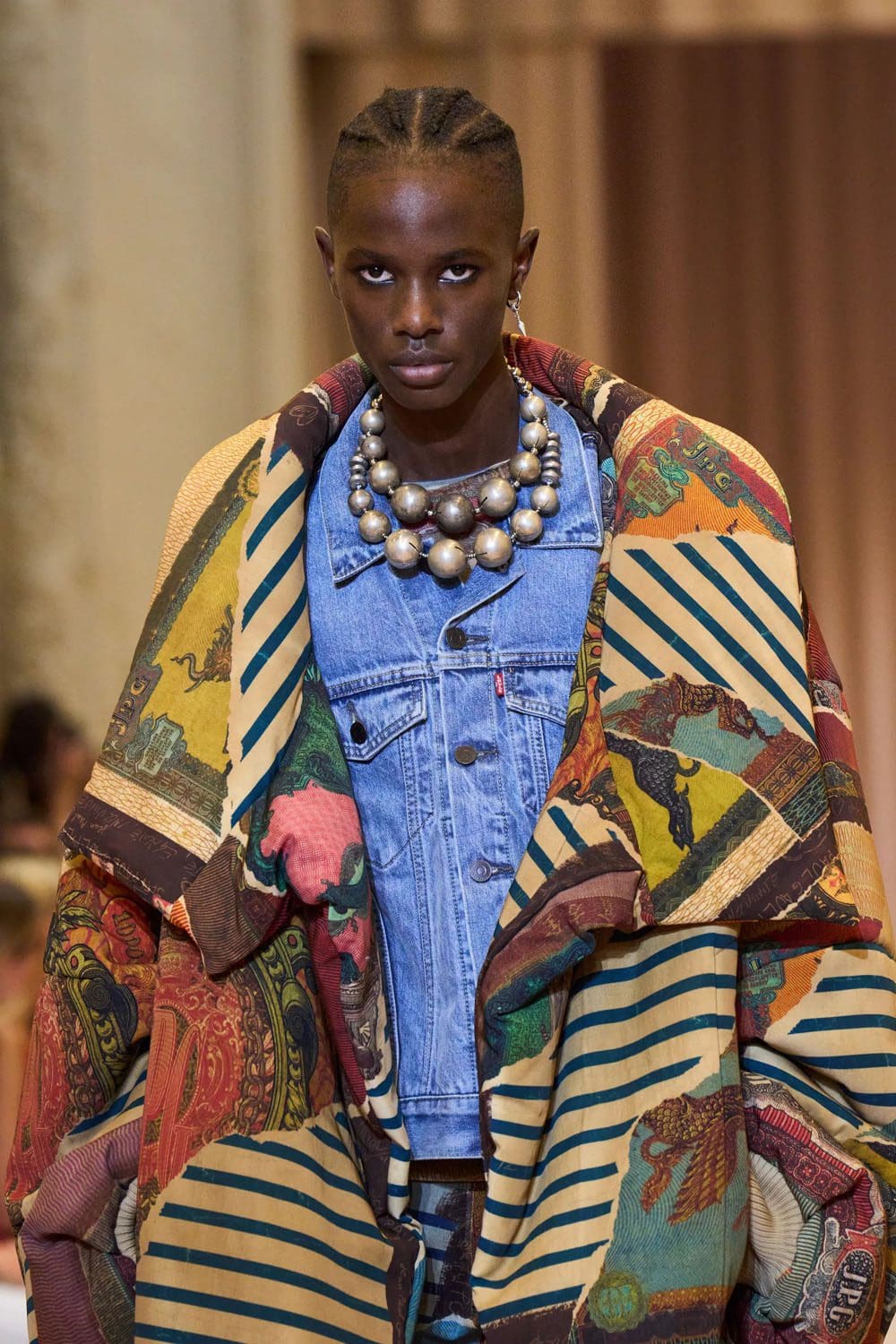 Jean Paul Gaultier by Olivier Rousteing Fall Winter 2022-2023 Runway Magazine