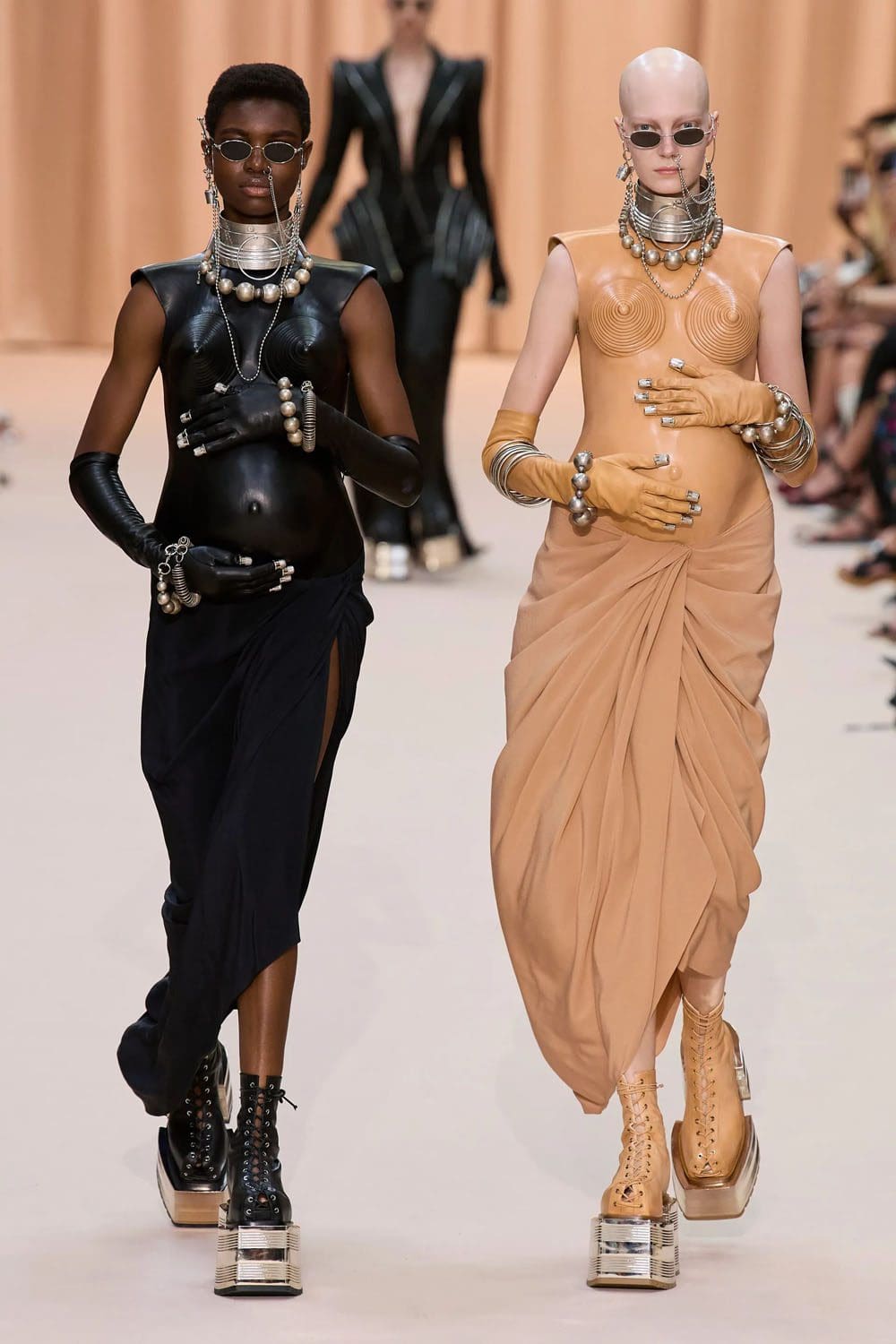 Jean Paul Gaultier by Olivier Rousteing Fall Winter 2022-2023 Runway Magazine