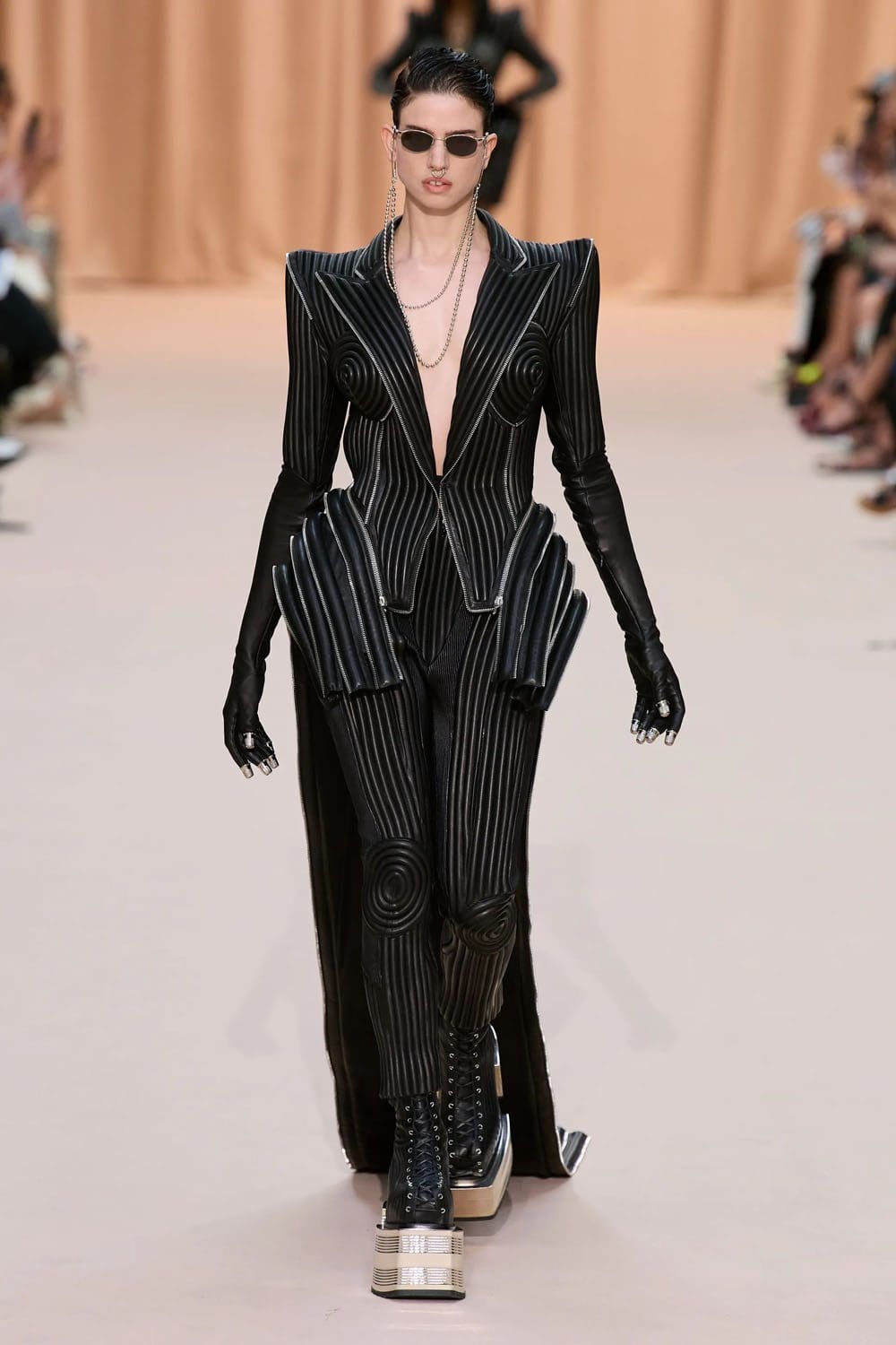 Jean Paul Gaultier by Olivier Rousteing Fall Winter 2022-2023 Runway Magazine