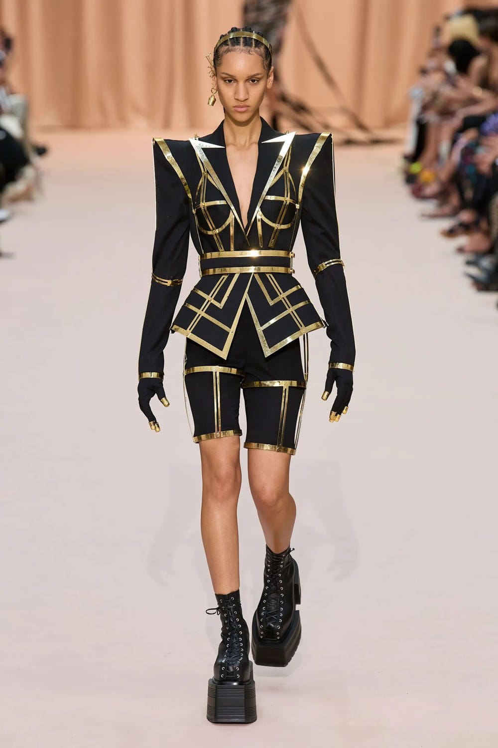 Jean Paul Gaultier by Olivier Rousteing Fall Winter 2022-2023 Runway Magazine