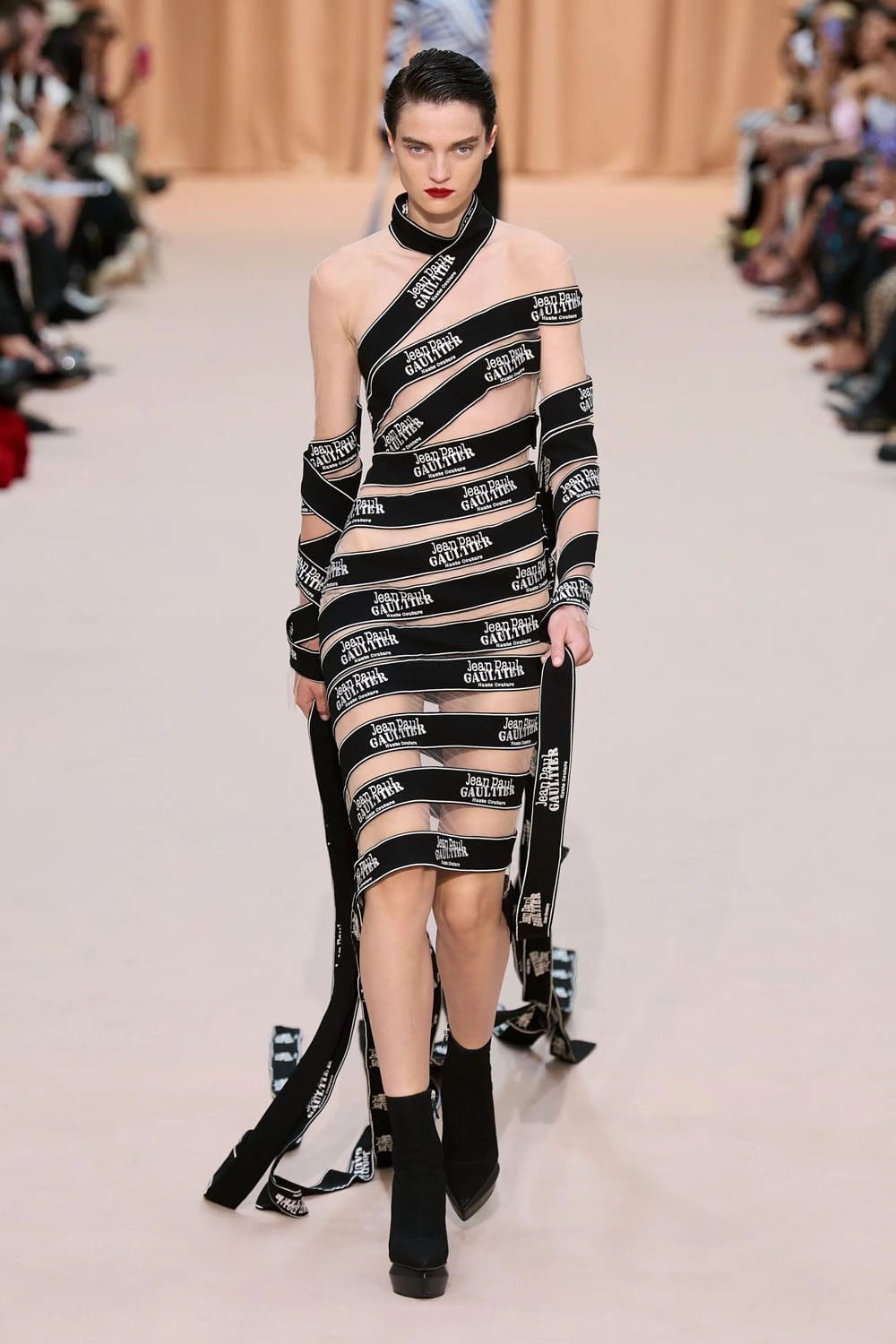 Jean Paul Gaultier by Olivier Rousteing Fall Winter 2022-2023 Runway Magazine