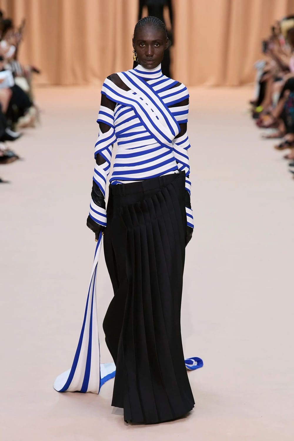 Jean Paul Gaultier by Olivier Rousteing Fall Winter 2022-2023 Runway Magazine